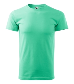 Tricou Basic 129-Verde menta-95-XS