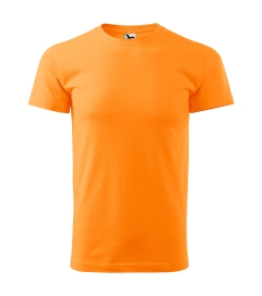 Tricou Basic 129-Tangerine orange-A2-XS