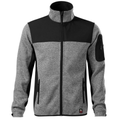Jacheta barbati softshell Casual 550 Malfini Premium-Knit gray-C3-S