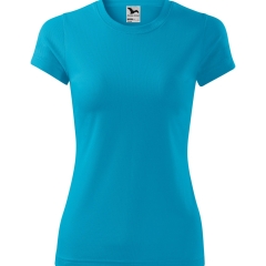 Tricou dama Fantasy 140 Malfini-Turcoaz-44-S