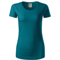 Tricou dama Origin 172 Malfini-Albastru petrol-93-XS