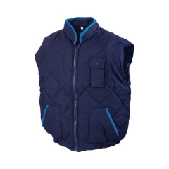 Vesta de protectie vatuita Hima 1B87 Renania-Bleumarin/Albastru royal-S