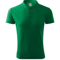 Tricou barbati Pique Polo 203 Malfini-Verde mediu-16-M
