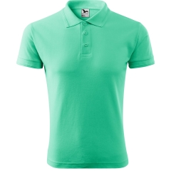 Tricou barbati Pique Polo 203 Malfini-Verde menta-95-S