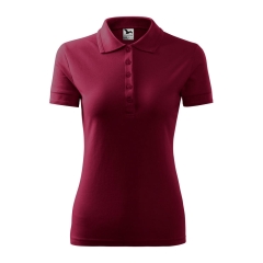 Tricou dama Pique Polo 210 Malfini-Garnet-86-S