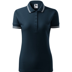 Tricou dama polo Urban 220 Malfini-Albastru marin-02 -XS