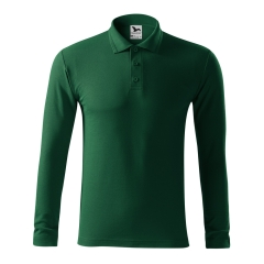 Tricou barbati Pique Polo LS 221 Malfini-Dark green- D3-S