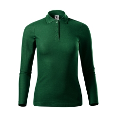Tricou dama Pique Polo LS 231 Malfini-Dark green- D3-XS