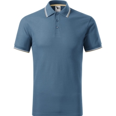 Tricou barbati polo Focus 232 Malfini -Denim-60-S