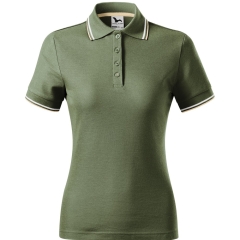 Tricou dama polo Focus 233 Malfini-Khaki-09-XS