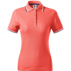 Tricou dama polo Focus 233 Malfini-Coral-A1-XS
