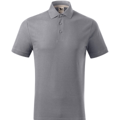 Tricou polo barbati Prime (GOTS) 234 Malfini-Gri antic-25-S