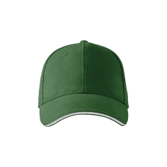 Sapca Sandwich 306 6P Malfini-Verde sticla-06