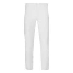 Pantaloni unisex Stretch Chino 403010S Velilla-White-07-34