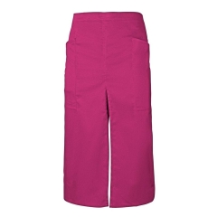Sort lung profesional din tercot cu slit frontal si buzunare laterale 404209 Velilla -Fuchsia-23