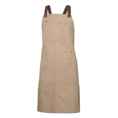 Sort cu pieptar din canvas, 290 gr, 404211B Velilla-Sand Beige/Brown-46/49