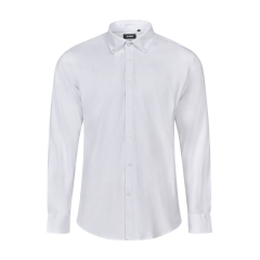 Camasa barbati Stretch Oxford cu maneci lungi 405004S Velilla -White-07-S