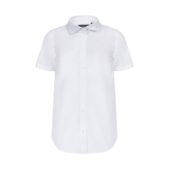 Camasa dama Sleeve cu maneci scurte, 65% poliester, 35% bumbac, densitate 115 gr/mp, 405010 Velilla-White-07-XS