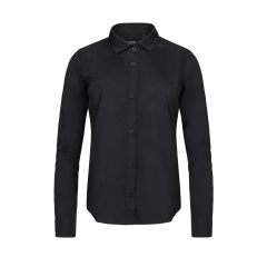 Camasa dama Sleeve cu maneci lungi, 65% poliester, 35% bumbac, densitate 115 gr/mp, 405011 Velilla-Black-00-XS