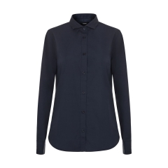 Camasa dama Sleeve cu maneci lungi, 65% poliester, 35% bumbac, densitate 115 gr/mp, 405011 Velilla-Navy Blue-61-XS