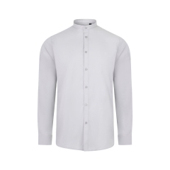 Camasa barbati tip tunica cu maneci lungi, densitate 115gr/mp, Sleeve stretch 405013S Velilla-Ice Grey-58-S