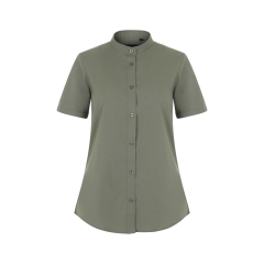 Camasa dama tip tunica cu maneci scurte, densitate 115gr/mp, Sleeve stretch 405014S Velilla