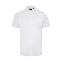 Camasa barbati Stretch Oxford cu maneci scurte 405024S Velilla-White-07-S