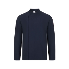 Jacheta de bucatar din microfibra cu maneca scurta si insertii Coolmax 405210 Velilla-Navy Blue-61-XS