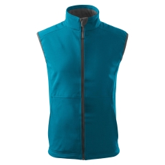 Vesta barbati Softshell Vision 517 Malfini-Turcoaz inchis-59-S