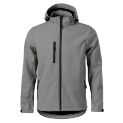 Jacheta barbati softshell Performance 522 Malfini-Gri inchis-12-M