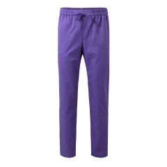Pantaloni medicali unisex tercot cu talie elastica 533001 Velilla -Violet-26-XXS