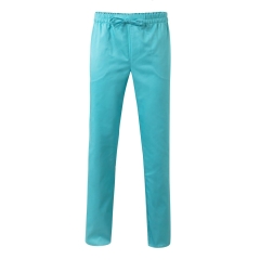 Pantaloni medicali unisex tercot cu talie elastica 533001 Velilla -Light Turquoise-28-XXS