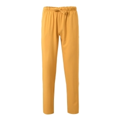 Pantaloni medicali unisex cu protectie antibacteriana si material hidrofug 533007 Velilla-Mustard-21-XS