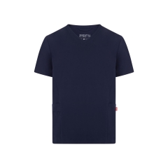 Bluza medicala unisex Cyrus PureStretch, protectie antibacteriana si material hidrofug 535220S Velilla-Midnight Blue-72-XS