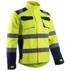 Jacheta de lucru reflectorizanta Hibana Converguard-Galben Fluorescent-M