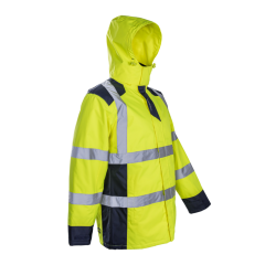 Jacheta de iarna reflectorizanta Sokobie Coverguard-Galben Fluorescent-2XL