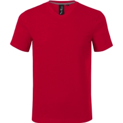 Tricou barbati Action V-Neck 700 Malfini Premium -Formula red-71-S