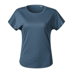 Tricou dama Change (GRS) 811 Malfini -Denim inchis-M2-XS