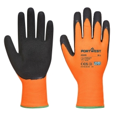 Manusi de protectie impregnate cu spuma de latex A340 Portwest-Portocaliu/Negru-L