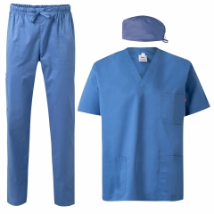 Costum medical unisex elastic 534006S/535206S/533006S Velilla-Sky Blue-05-XS