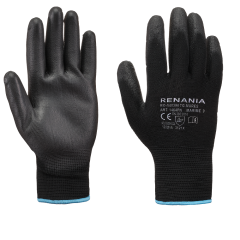 Manusi de protectie din poliester Sensor Black C200 Renania