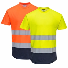 Tricou bicolor reflectorizant C395 Portwest