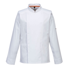Jacheta bucatar MeshAir Pro L/S C838 Portwest-Alb-XL