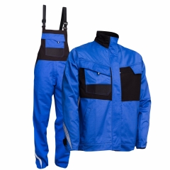 Costum salopeta cu pieptar COLORADO 35B6/35B7 Renania-Albastru Royal-XS