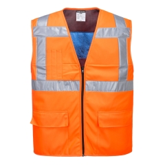Vesta de racorire Cooling HiVis CV02 Portwest-Portocaliu-S/M