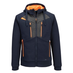 Hanorac barbati cu gluga si fermoar gama premium DX472 Portwest-Dark Navy-L