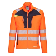 Jacheta de lucru slim fit reflectorizanta Hi-Vis cu protectie UV DX481 Portwest-Portocaliu/Negru-S