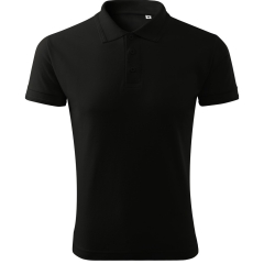 Tricou polo barbati Pique Polo Free F03 Malfini-Negru-01-S