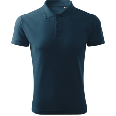 Tricou polo barbati Pique Polo Free F03 Malfini-Albastru marin-02 -S