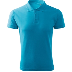 Tricou polo barbati Pique Polo Free F03 Malfini-Turcoaz-44-S